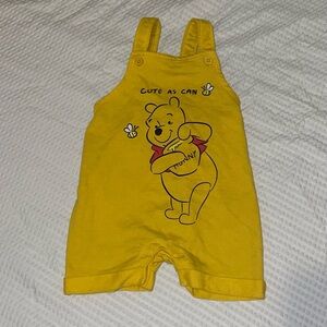 Disney Winnie the Pooh Yellow Overalls